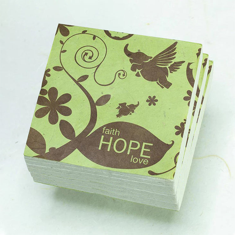 Inspirational - Hope - Eco-friendly Scratch Pads (Set of 3) front stack