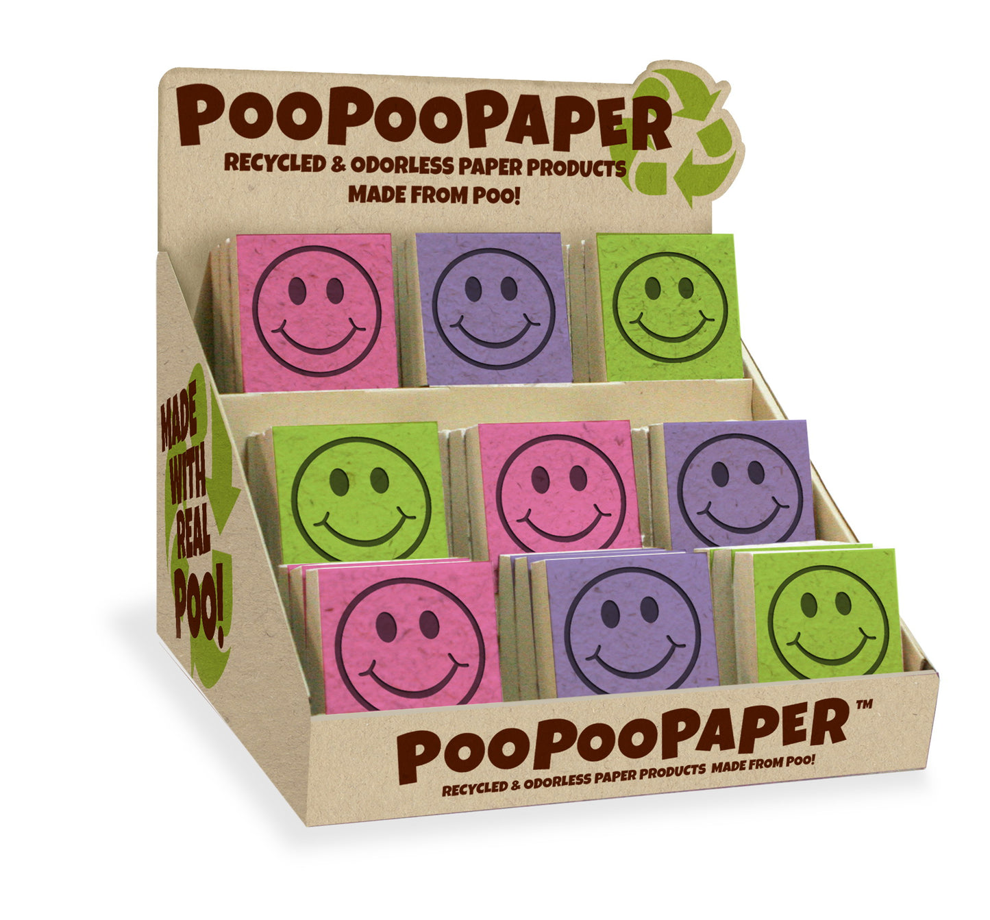 Pile-of-Smile Pre-Pak Horse POOPOOPAPER (80 pieces)