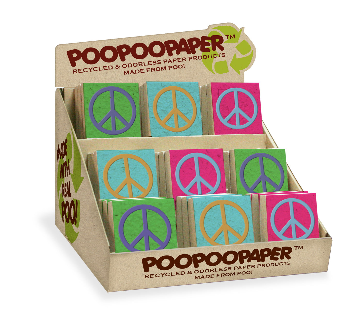 Peace of Poo Pre-Pak Elephant POOPOOPAPER (80 pieces)