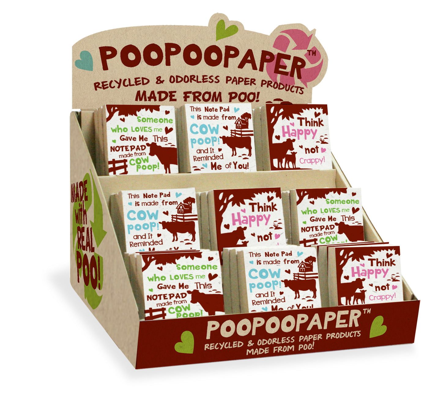 Someone Who Loves Me Pre-Pak Cow POOPOOPAPER (80 pieces)