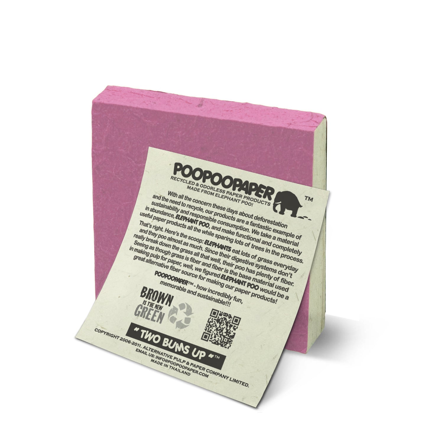 Lion - Just DOO It! Eco-friendly Scratch Pads - Set of 3 - with POOPOOPAPER story card