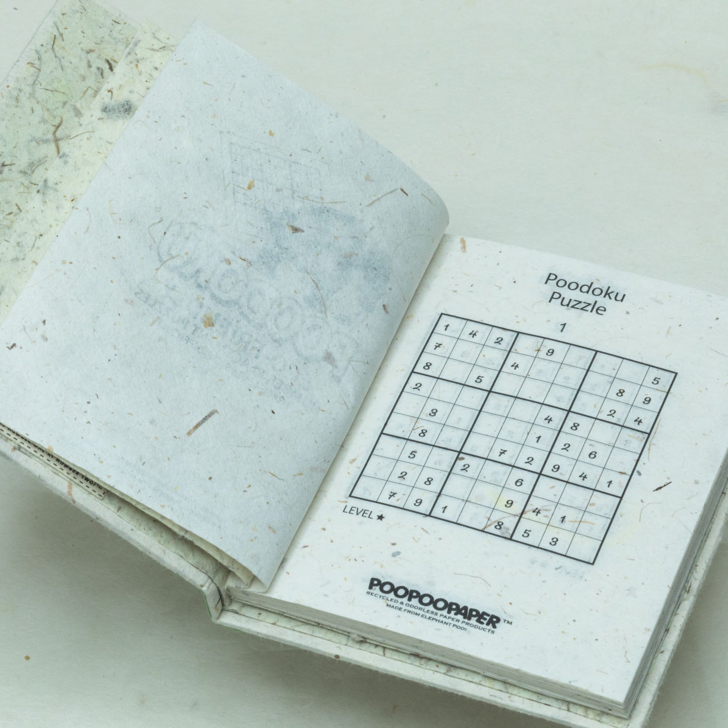 Sustainable products - Poodoku - Three Volume Sudoku Number Placement sustainable Puzzles book - Inside first page 03