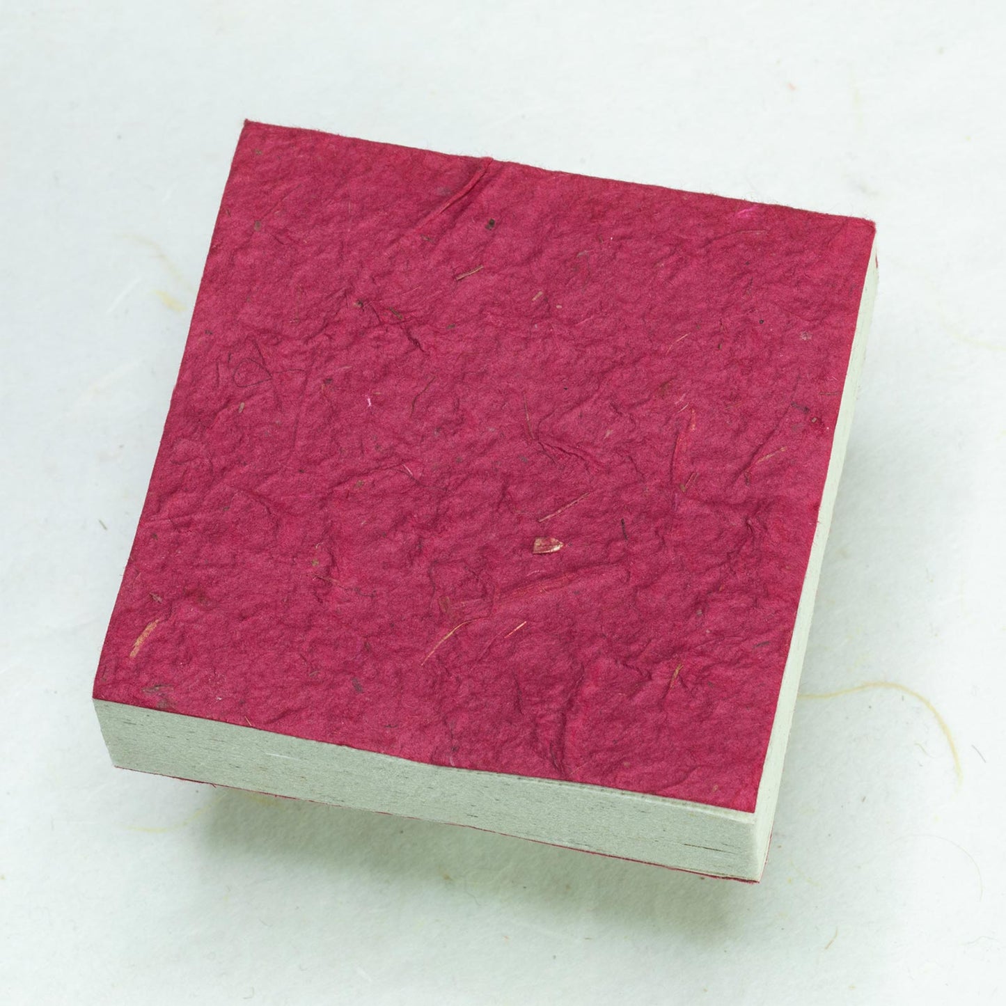 Eco-Friendly Scratch Pad POOPOOPAPER - On The Farm - Cow & Baby - Burgundy - Back