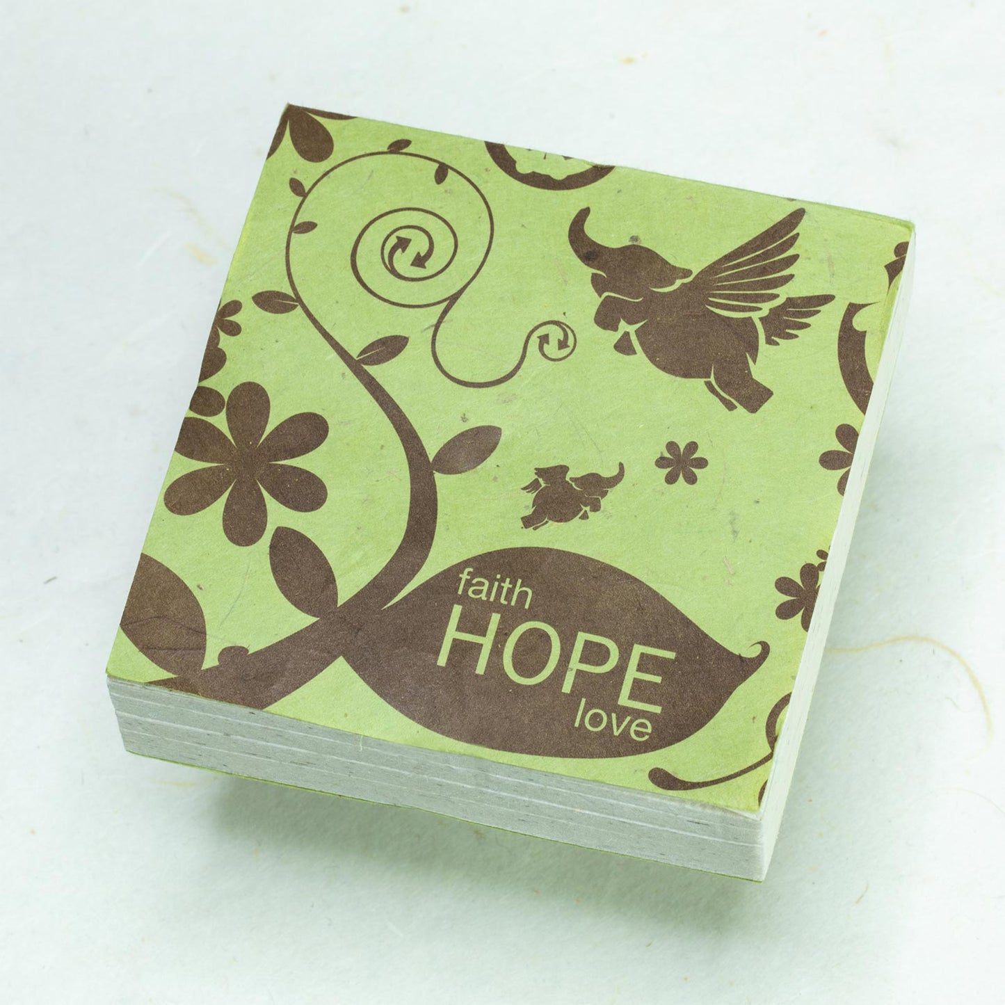 Inspirational POOPOOPAPER - Hope - Eco-friendly Scratch Pad set - front