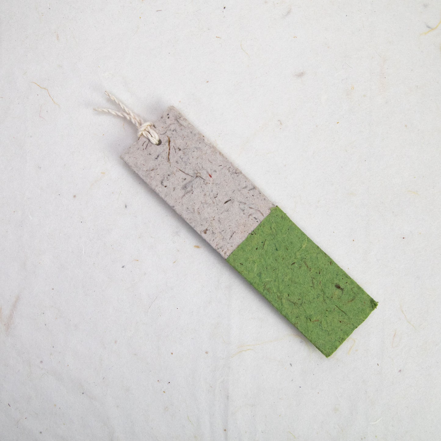 Classic Elephant POOPOOPAPER - Paper Bookmarks - Grass - (Set of 10) - back