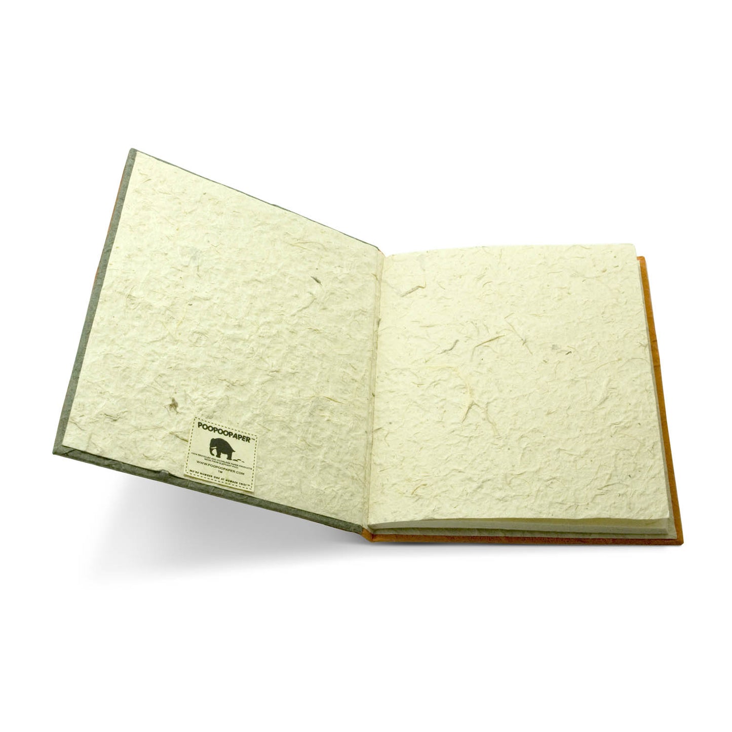 Eco-Friendly Journal with Tiger design - open cover