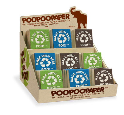 Made with Real Poo Pre-Pak Elephant POOPOOPAPER (80 pieces)