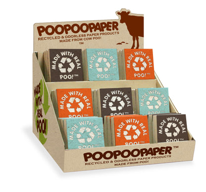 Made with Real Poo Pre-Pak Cow POOPOOPAPER (80 pieces)