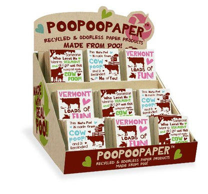 Someone Who Loves Me VERMONT Pre-Pak Cow POOPOOPAPER (80 pieces)