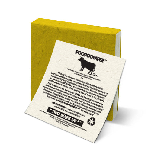 Peace of Poo Pre-Pak Cow POOPOOPAPER (80 pieces)