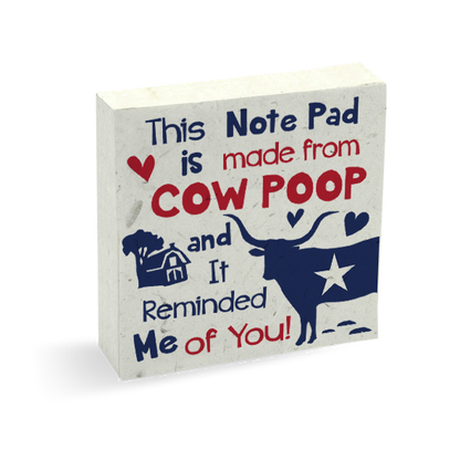 Someone Who Loves Me TEXAS Pre-Pak Cow POOPOOPAPER (80 pieces)
