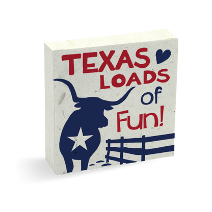 Someone Who Loves Me TEXAS Pre-Pak Cow POOPOOPAPER (80 pieces)
