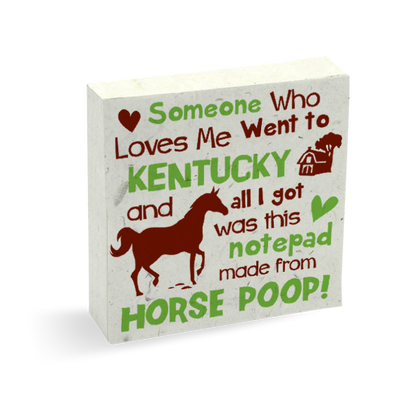 Someone Who Loves Me KENTUCKY Pre-Pak Horse POOPOOPAPER (80 pieces)