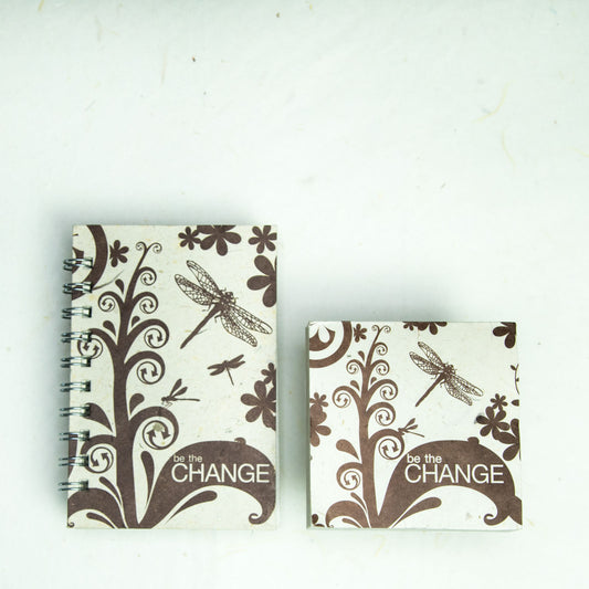 Change Eco-friendly Journal and Online Scratch Pad Set - Front