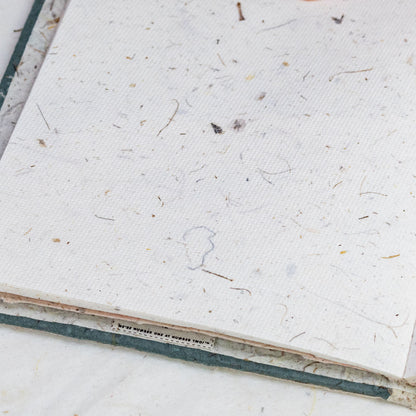 Classic Elephant POOPOOPAPER Two-Toned Eco-friendly Journal - Blue - Detail Inside