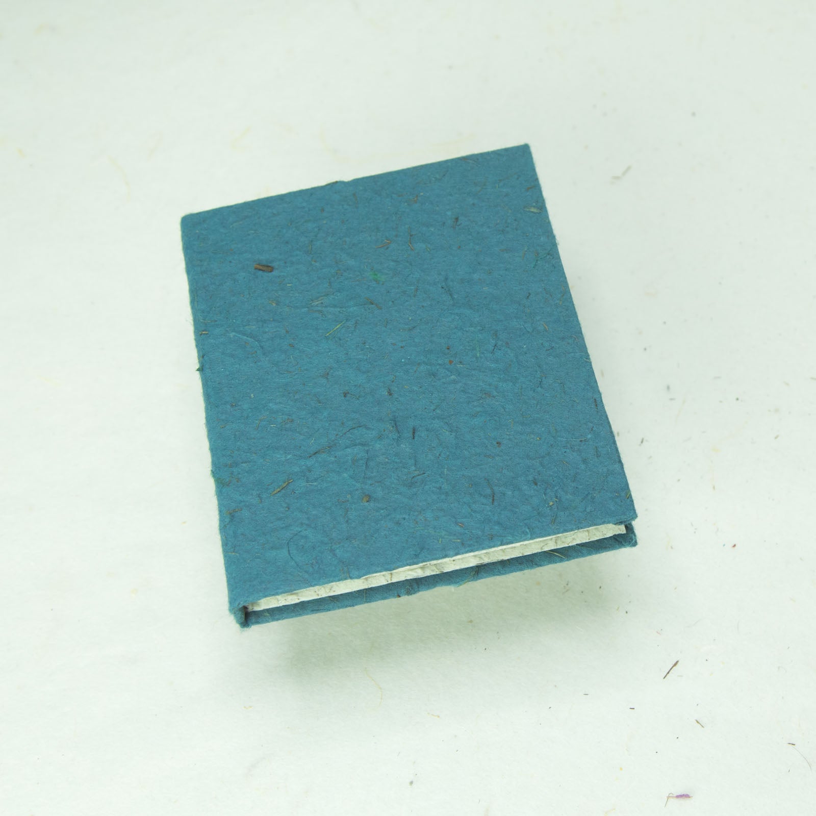 Sustainable products - Classic POOPOOPAPER mini eco-friendly journals and notebooks blue front