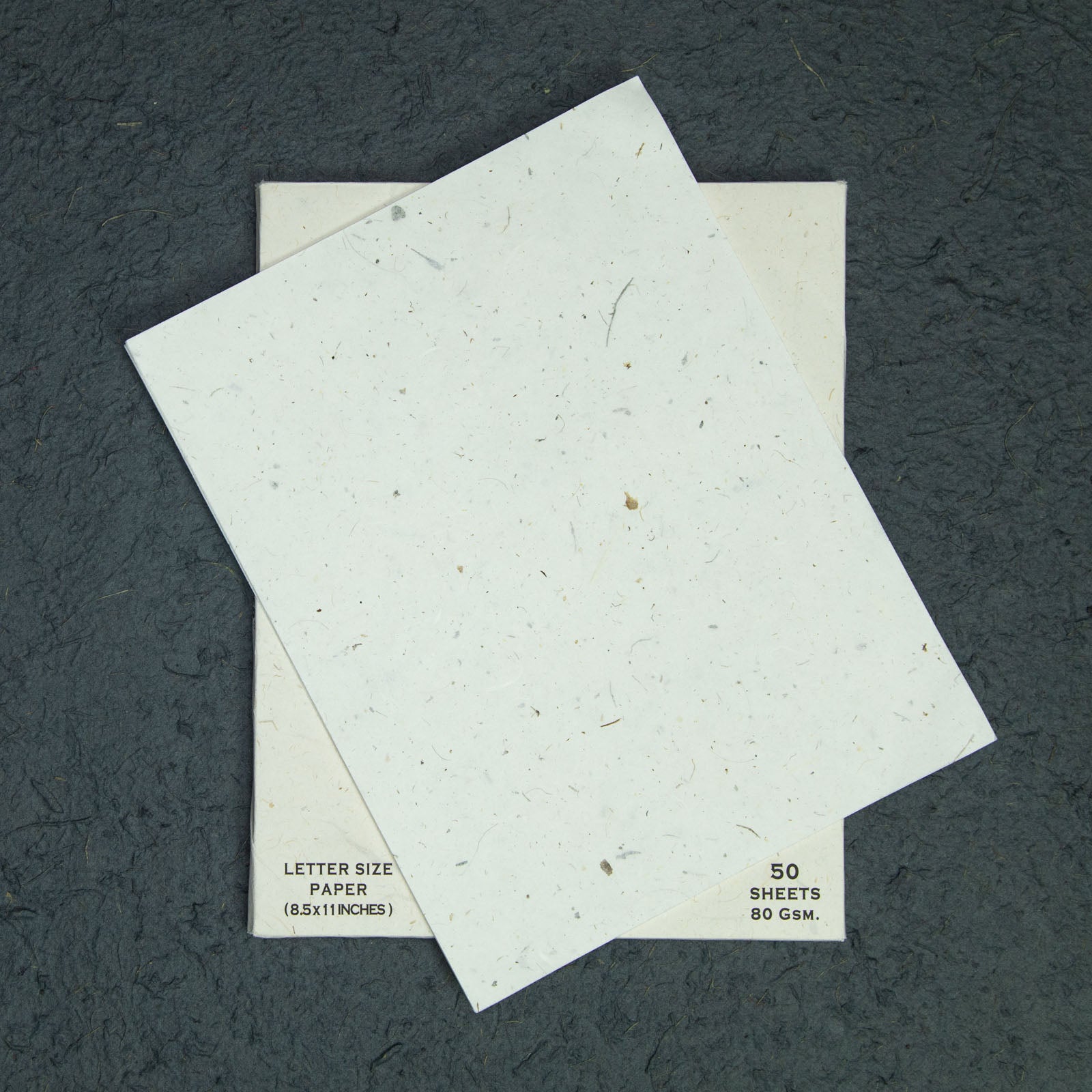 Cow POOPOOPAPER - Handmade paper sheets - back