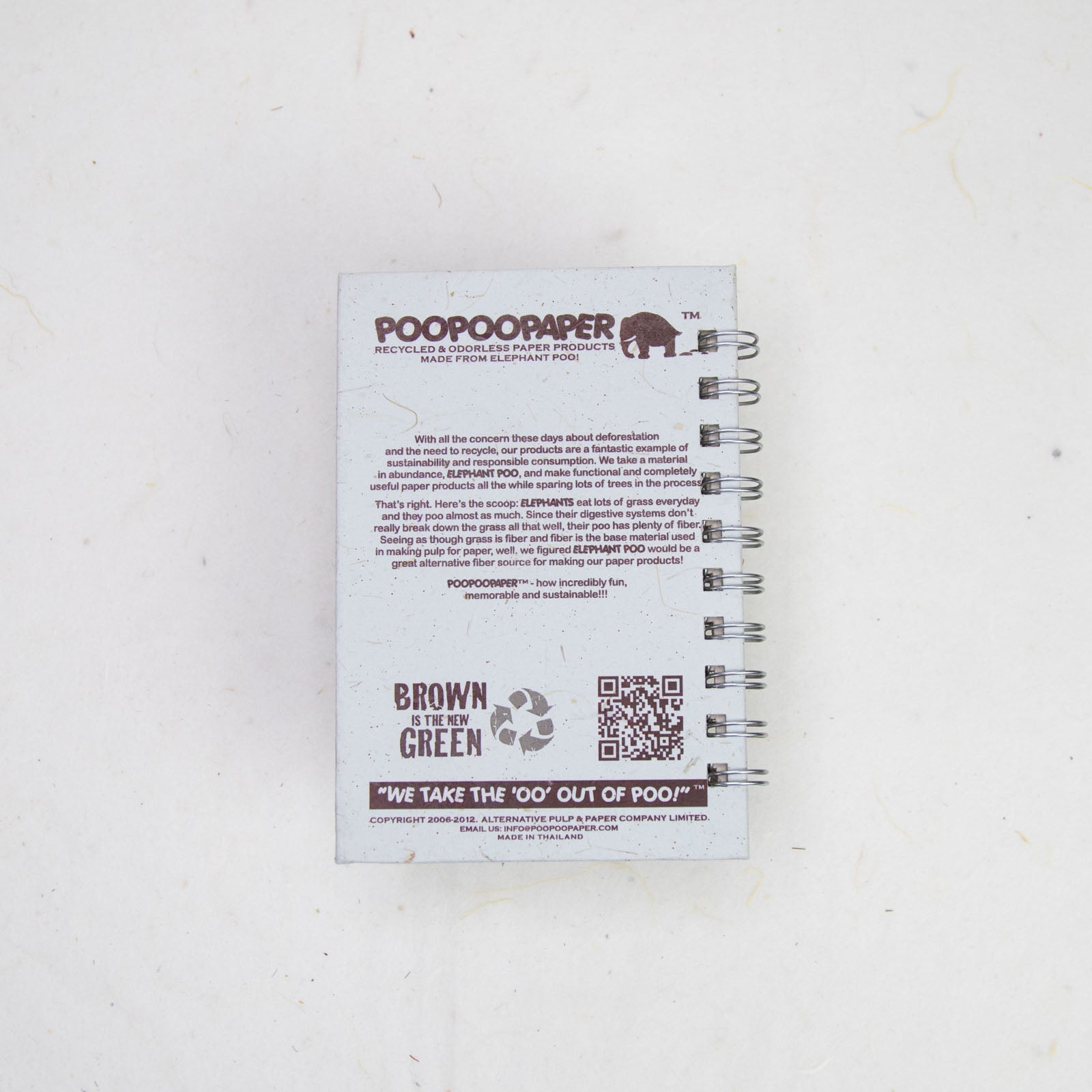 Inspirational POOPOOPAPER - Believe - Eco-friendly Journal story