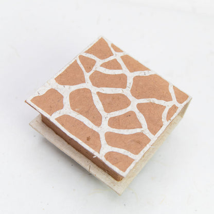 Jungle Safari - Giraffe - Eco-friendly Note Box - front