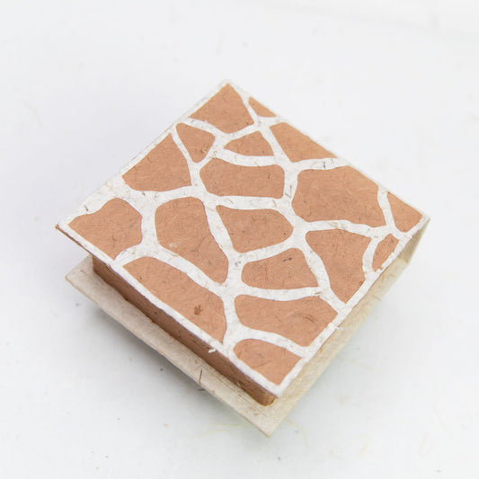 Jungle Safari - Giraffe - Eco-friendly Note Box - front