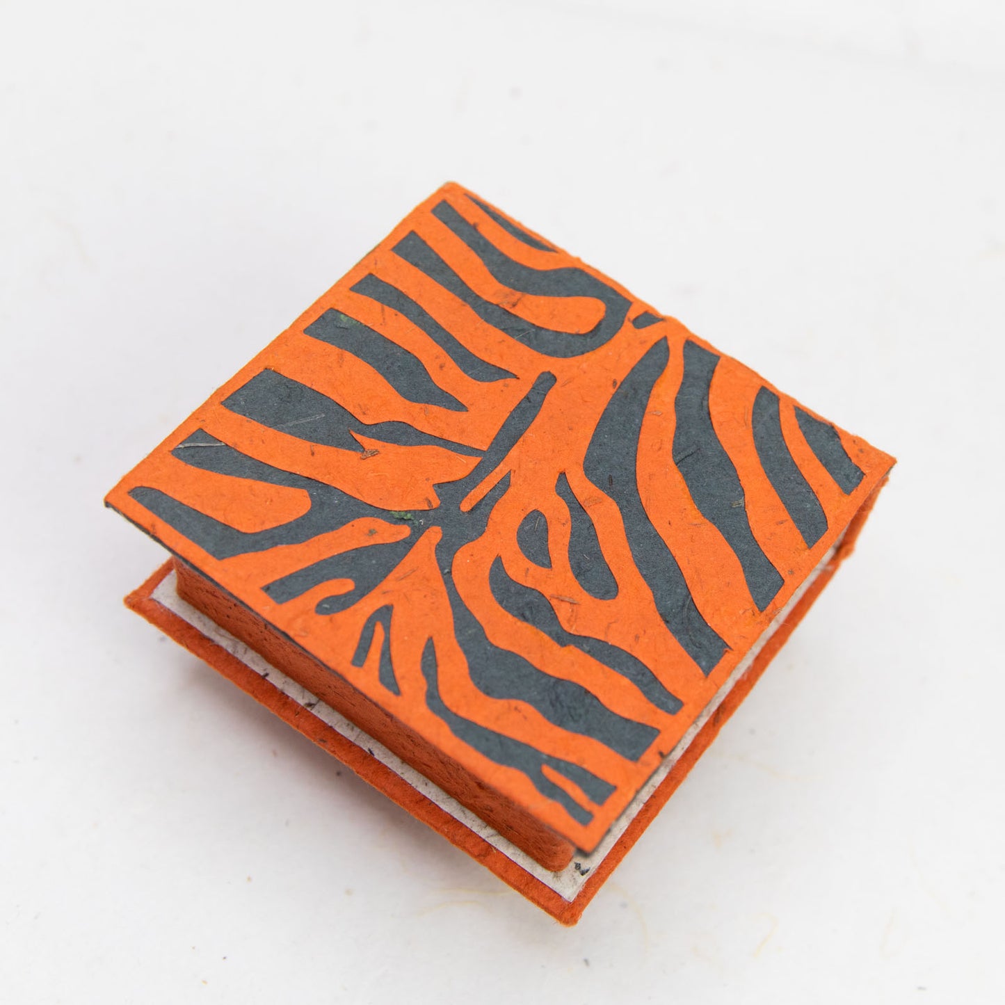 Jungle Safari - Tiger - Eco-friendly Note Box - front