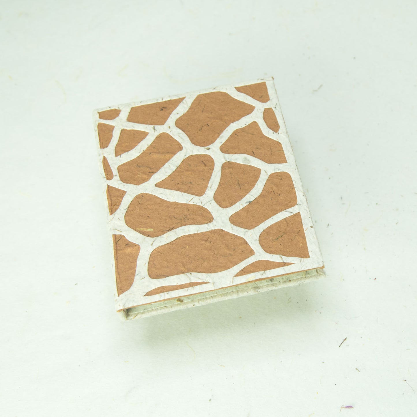 Jungle Safari - Giraffe Eco-friendly Journal and Mini-Journal Set - Mini Sustainable Journal Front Closeup