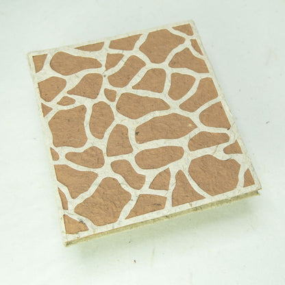 Jungle Safari - Giraffe Eco-friendly Journal and Mini-Journal Set - Sustainable Journal Front Closeup