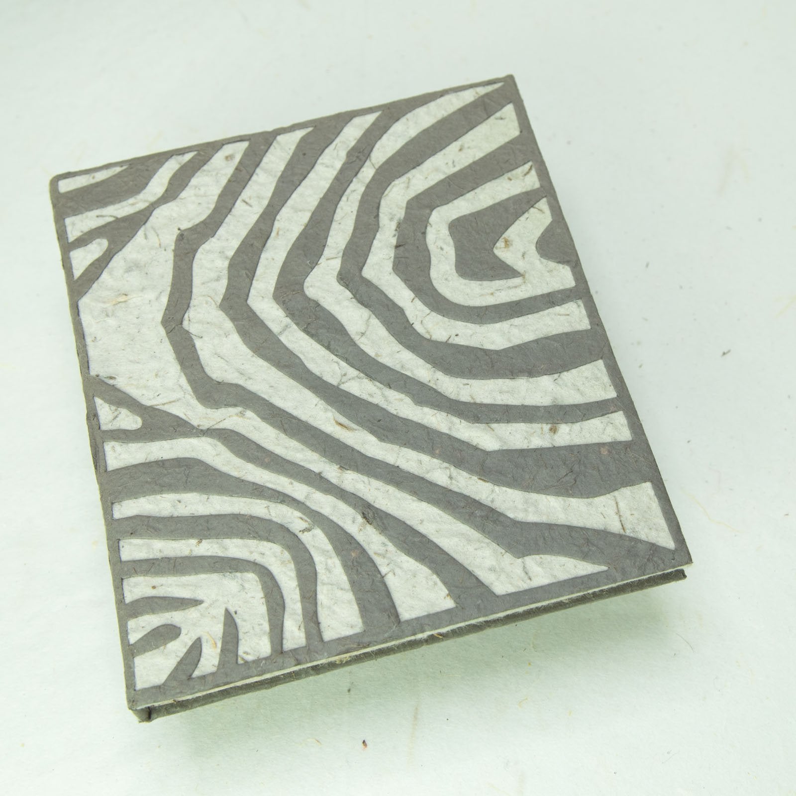 Jungle Safari - Zebra Eco-friendly Journal front