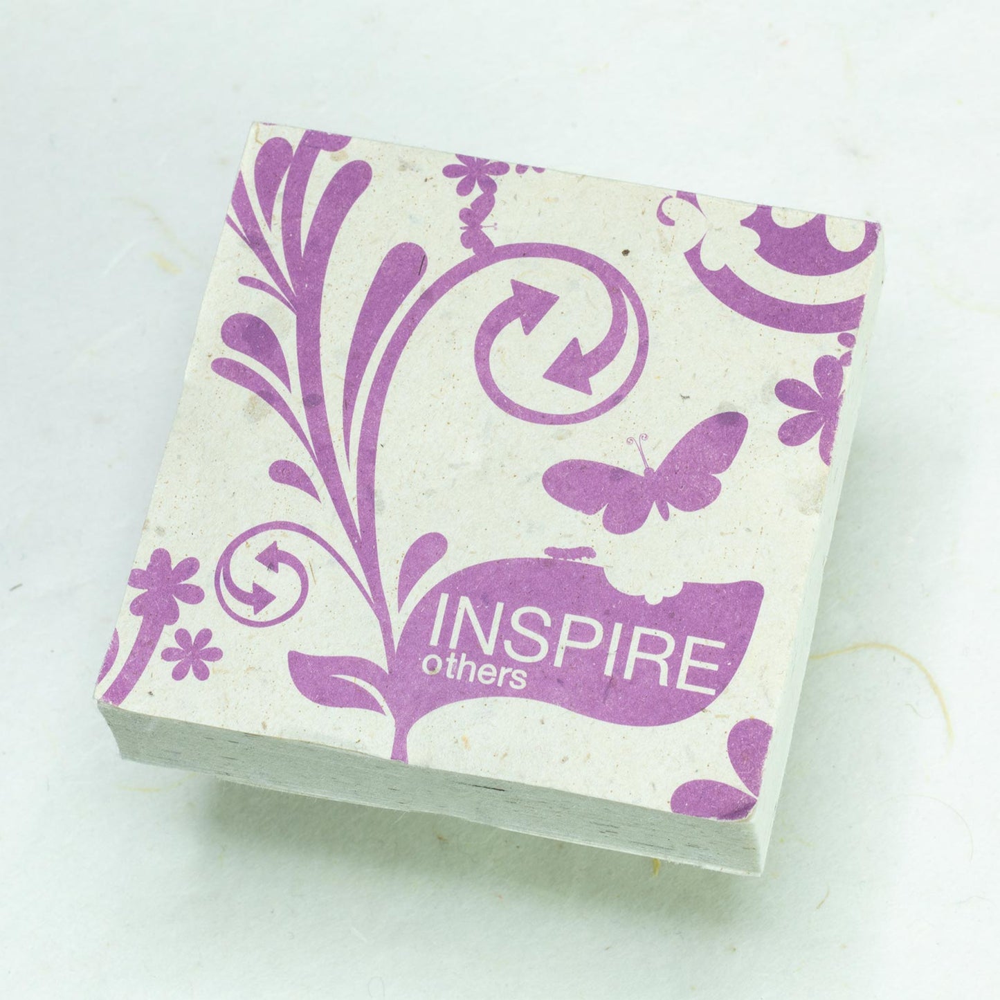 Inspirational POOPOOPAPER - Inspire - Eco-friendly Scratch Pad -  front