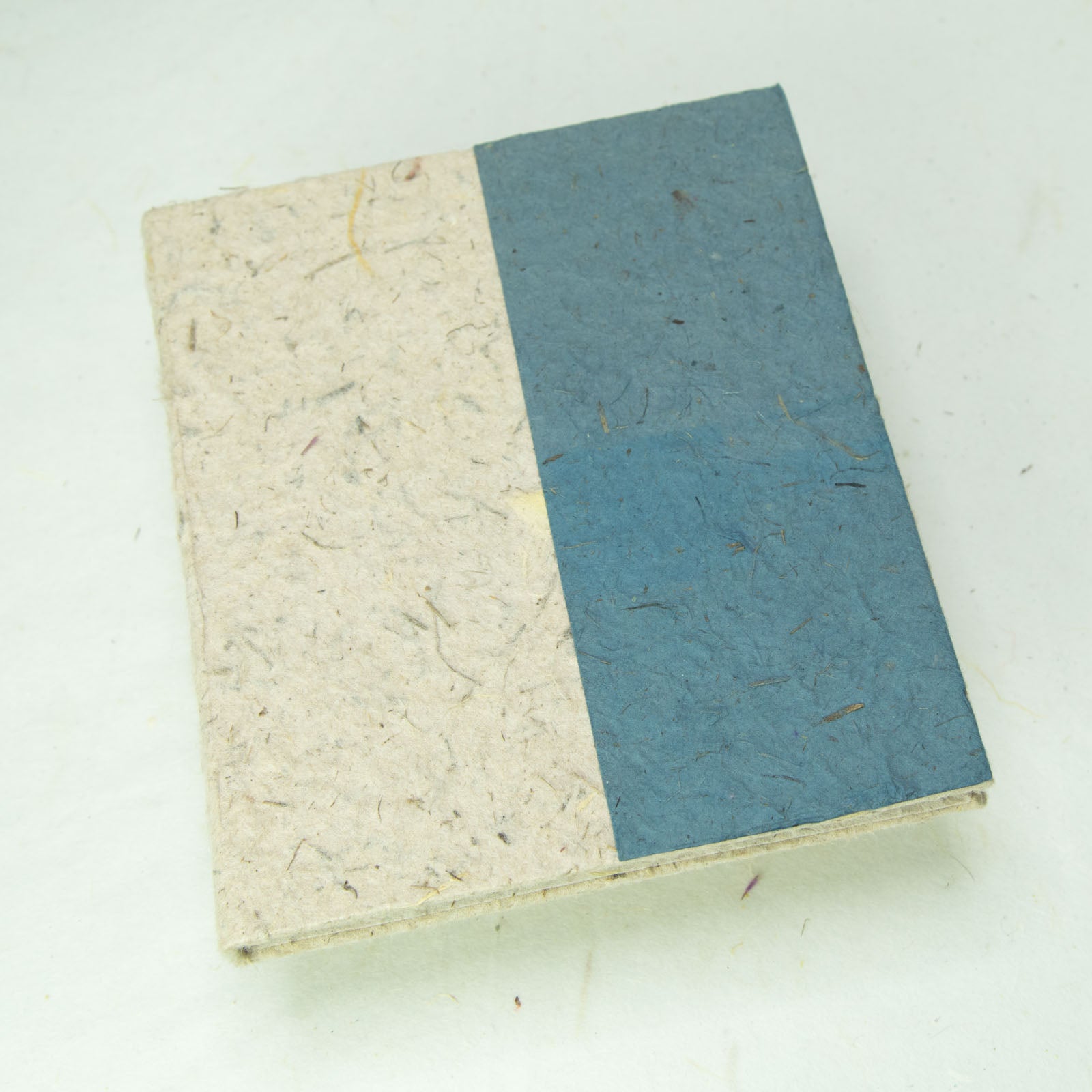 Two-Toned Eco-friendly Journal & Eco-friendly Notebook front blue