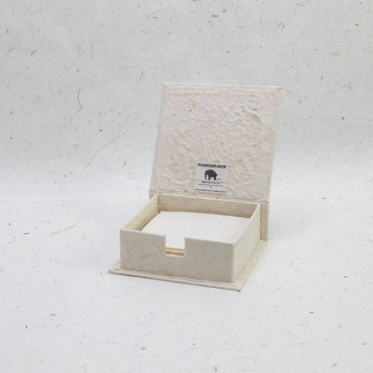 eco-friendly notebox white - blank - interior open