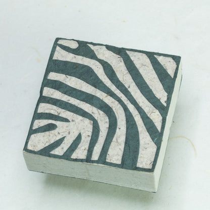 Jungle Safari - Zebra - Eco-friendly Scratch Pad - front